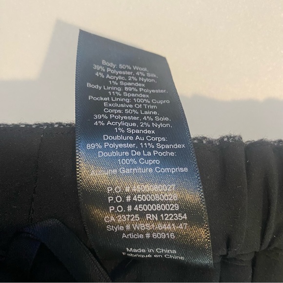 Aritzia Babaton Dexter Wool Silk Blend Pant - Picture 8 of 12